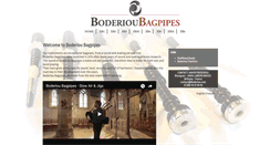 Desktop Screenshot of boderiou-bagpipes.com